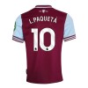 Virallinen Fanipaita West Ham United L. Paqueta 10 Kotipelipaita 2024-25 - Miesten